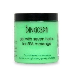 BINGOSPA Żel do masażu z siedmioma ziołami 250g